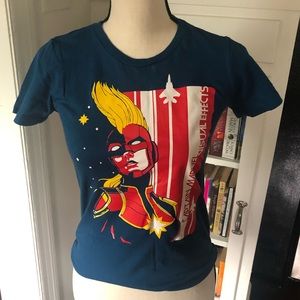 ORIGINAL Captain Marvel Visual Effects Crew Shirt